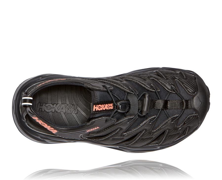 Hoka One One Womens Sandals - Hopara - Brown - JBYH28315